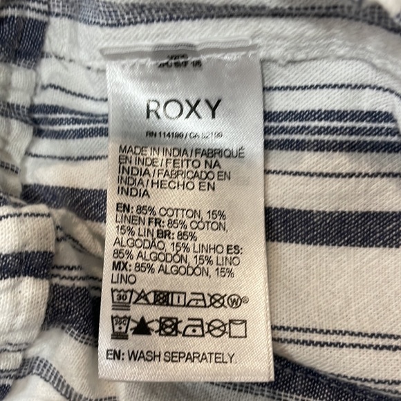 NWT 🌻 Roxy Oceanside Striped Beach Shorts - Picture 10 of 10